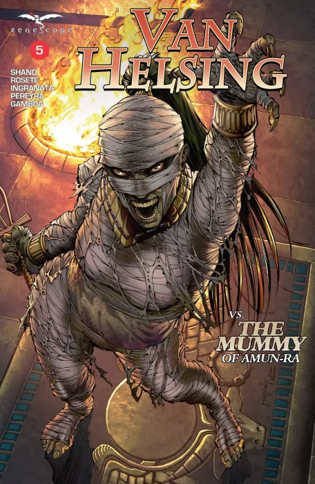 Van Helsing vs. The Mummy of Amun-Ra (Van Helsing vs. The Mummy of Amun-Ra #5)