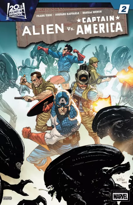 Alien vs. Captain America (Alien vs. Captain America #2)
