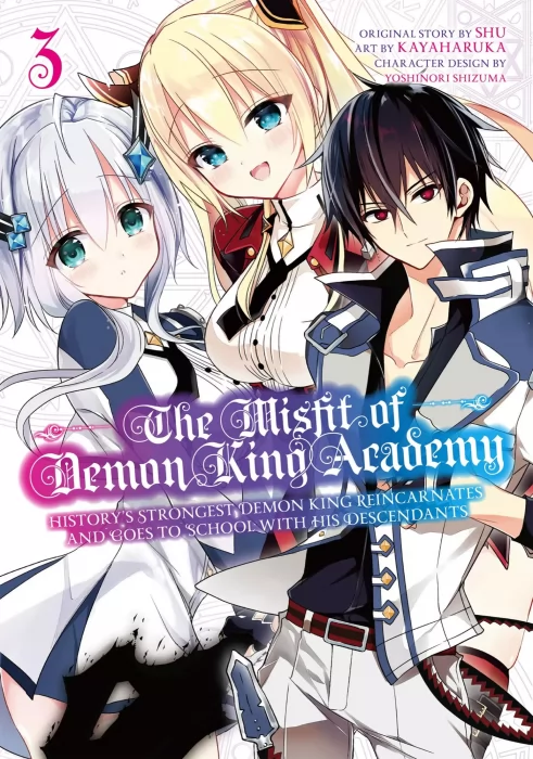 The Misfit of Demon King Academy, Volume 3: History's Strongest Demon King Reincarnates and Goes to School with His Descendants (The Misfit of Demon K