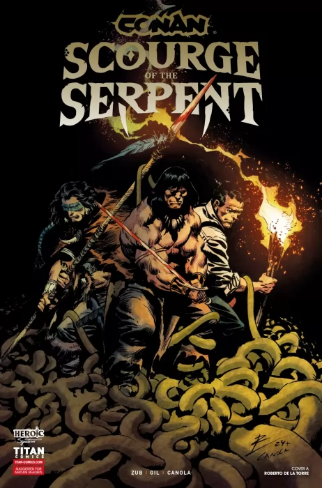Conan: Scourge of the Serpent (Conan: Scourge of the Serpent #4)