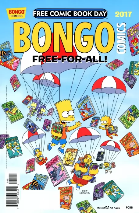Free Comic Book Day 2017: Bongo Comics Free-For-All! (Free Comic Book Day 2017)