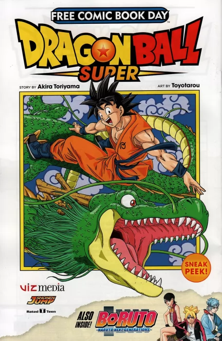 Free Comic Book Day 2017: Dragon Ball Super / Boruto (Free Comic Book Day 2017)