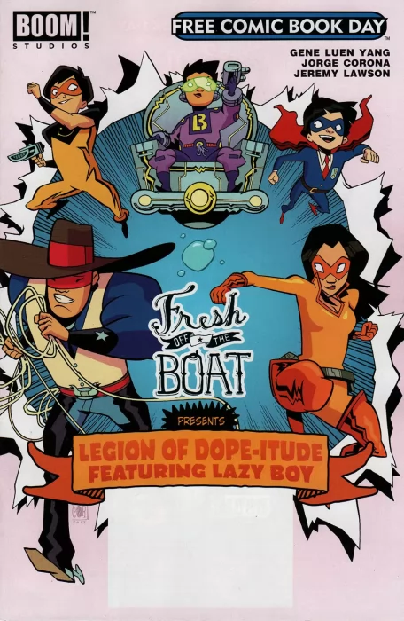Free Comic Book Day 2017: Fresh Off The Boat Presents - Legion of Dope-Itude Featuring Lazy Boy (Free Comic Book Day 2017)