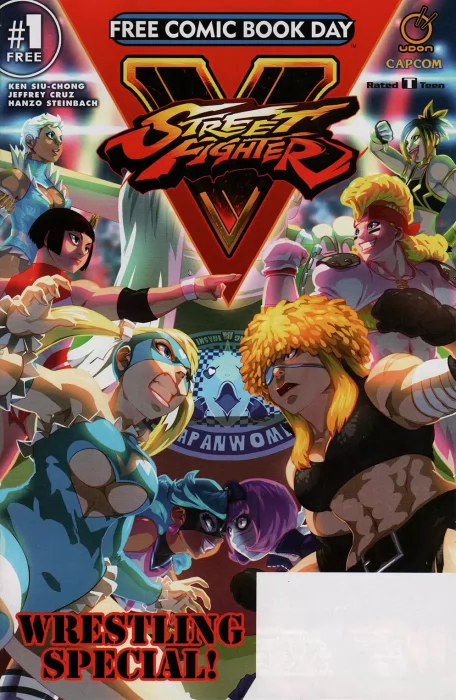 Free Comic Book Day 2017: Street Fighter V - Wrestling Special (Free Comic Book Day 2017)
