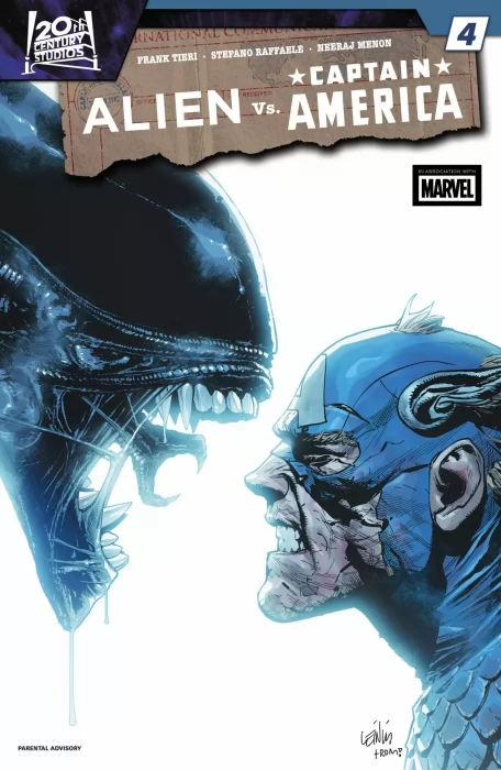Alien vs. Captain America (Alien vs. Captain America #4)