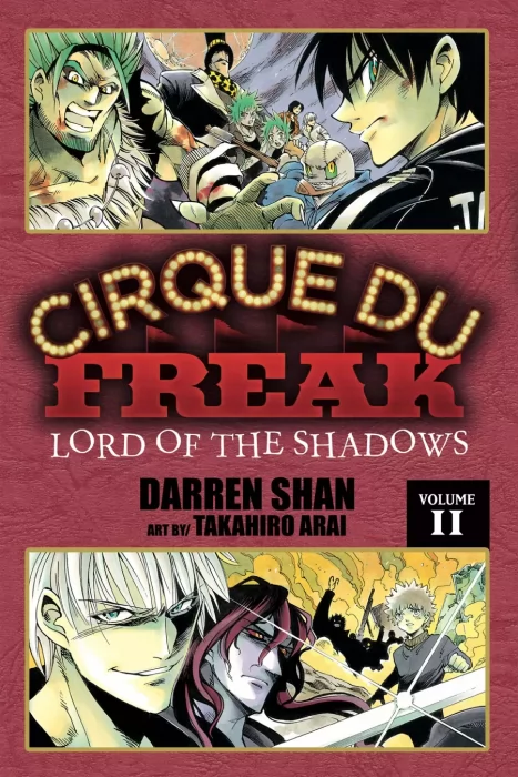 Cirque Du Freak: The Manga, Volume 11: Lord of the Shadows (Cirque Du Freak: The Manga #95-104)