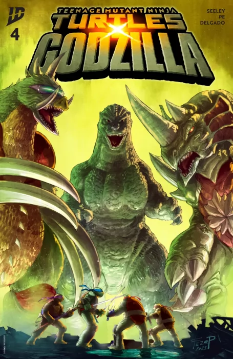 Teenage Mutant Ninja Turtles x Godzilla (Teenage Mutant Ninja Turtles x Godzilla #4)