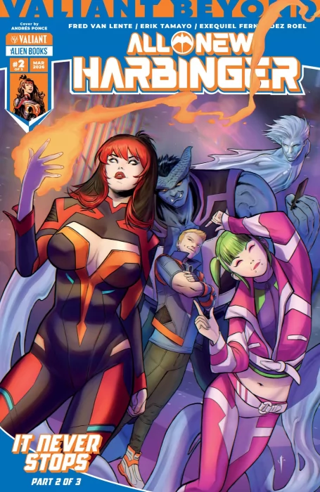 Valiant Beyond: All-New Harbinger - It Never Stops (Valiant Beyond: All-New Harbinger - It Never Stops #2)