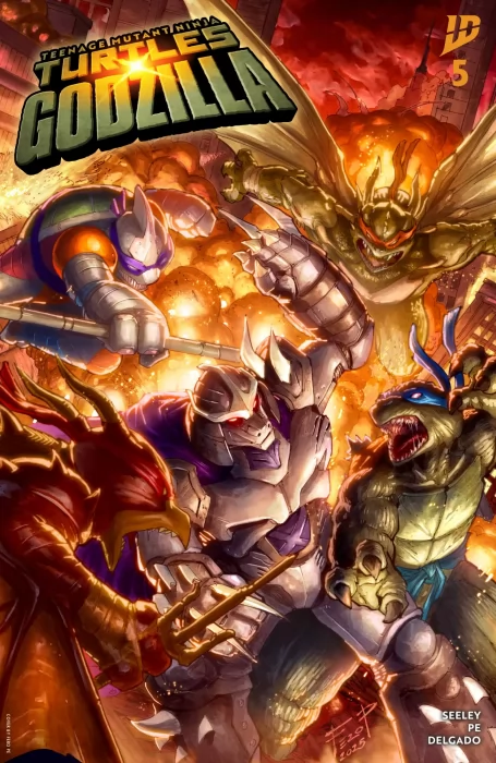 Teenage Mutant Ninja Turtles x Godzilla (Teenage Mutant Ninja Turtles x Godzilla #5)