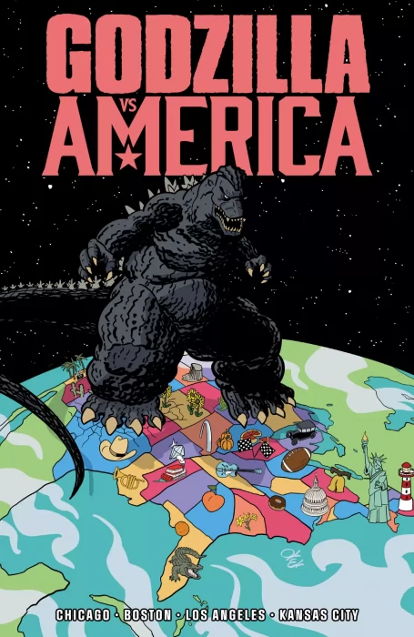 Godzilla Vs. America: Boston, Chicago, Kansas City, Los Angeles (Godzilla Vs. America: Boston, Chicago, Kansas City, Los Angeles TP)
