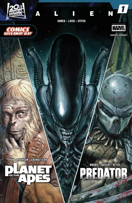 Comics Giveaway Day 2026: Alien, Predator & Planet of the Apes (Comics Giveaway Day 2026)