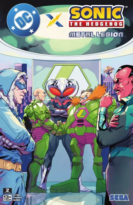 DC x Sonic the Hedgehog: The Metal Legion (DC x Sonic the Hedgehog: The Metal Legion #2)