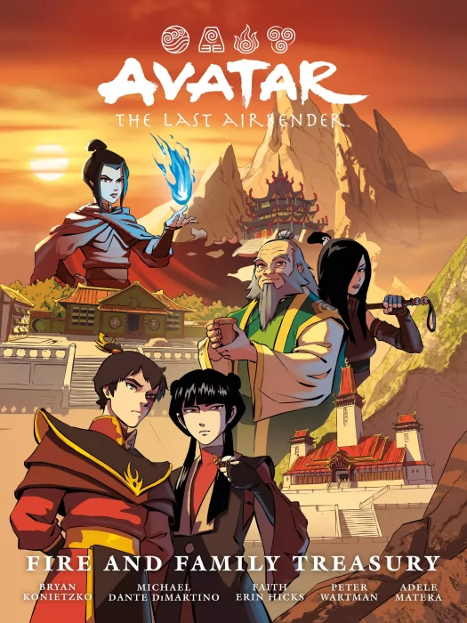 Avatar: The Last Airbender - Fire and Family Treasury Library Edition 
