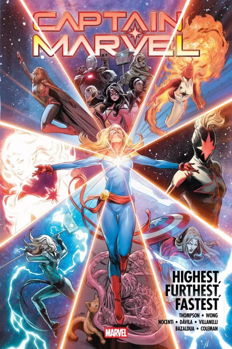 Captain Marvel: Highest, Furthest, Fastest Omnibus (Captain Marvel Vol. 10 #27-50, X-Men Vol. 7 #19-21, Captain Marvel: Dark Tempest #1-5, Captain Mar