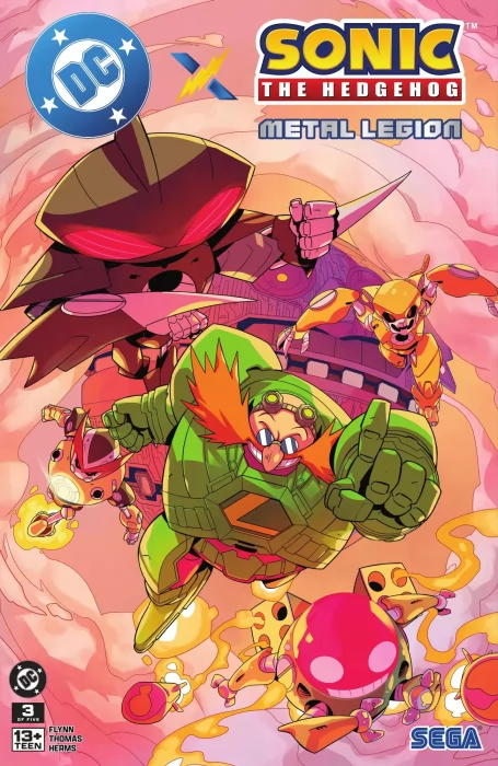 DC x Sonic the Hedgehog: The Metal Legion (DC x Sonic the Hedgehog: The Metal Legion #3)