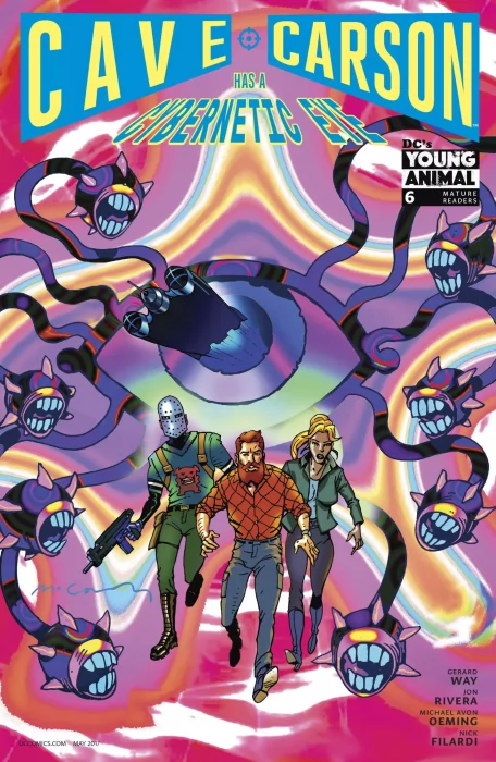 Cave Carson Has a Cybernetic Eye (Cave Carson Has a Cybernetic Eye #6)