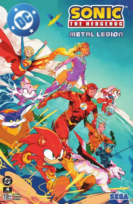DC x Sonic the Hedgehog: Metal Legion (DC x Sonic the Hedgehog: Metal Legion #4)