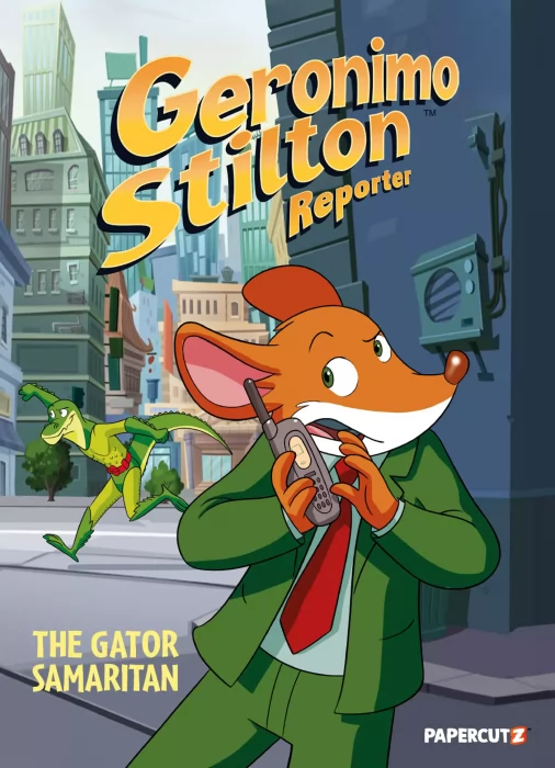 Geronimo Stilton Reporter Graphic Novels: The Gator Samaritan (Geronimo Stilton Reporter Graphic Novels #22)