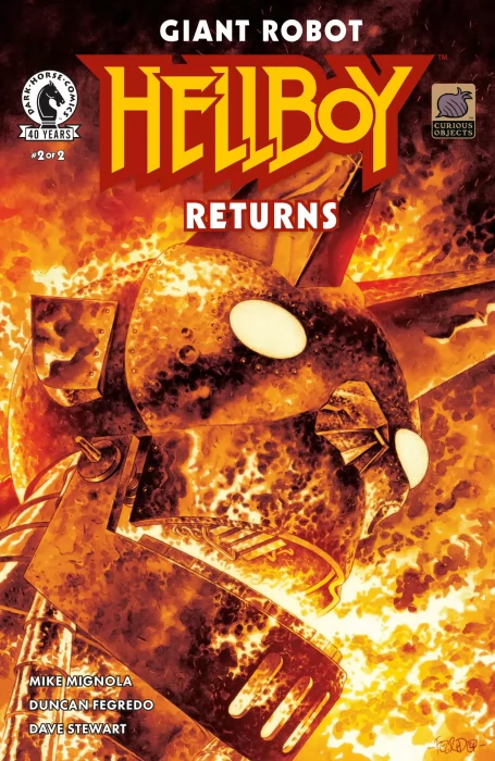 Giant Robot Hellboy Returns (Giant Robot Hellboy Returns #2)