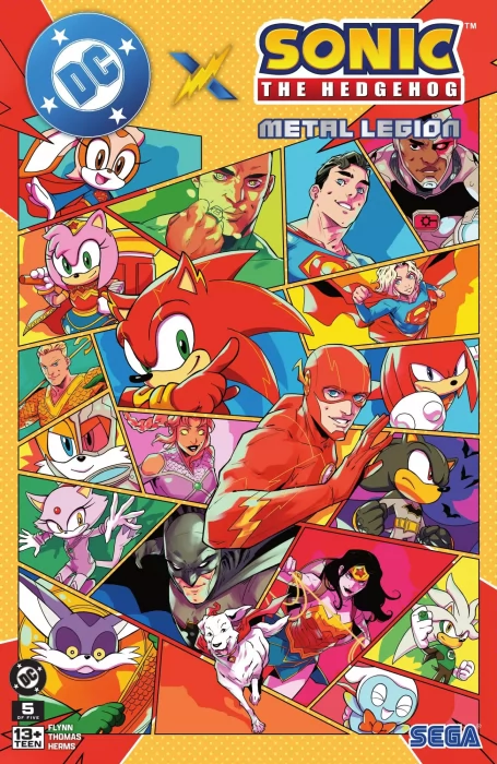 DC x Sonic the Hedgehog: The Metal Legion (DC x Sonic the Hedgehog: The Metal Legion #5)