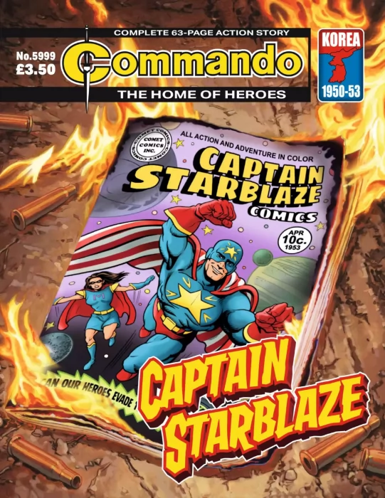 Commando: Captain Starblaze (Commando #5999)