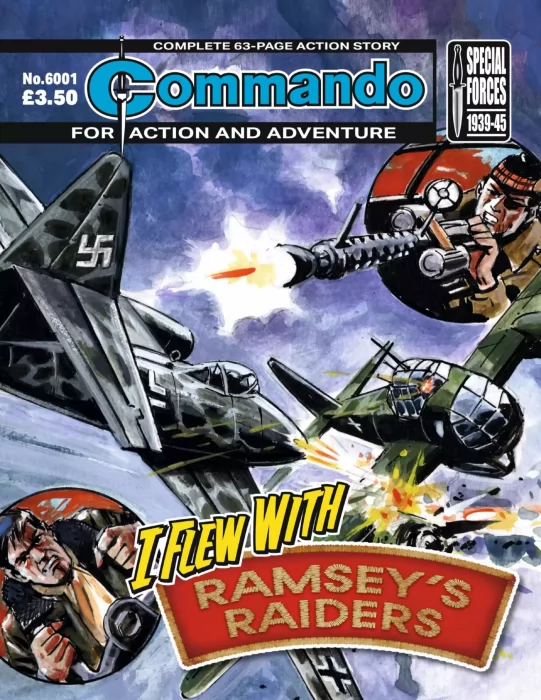 Commando: I Flew With Ramsey's Raiders (Commando #6001)