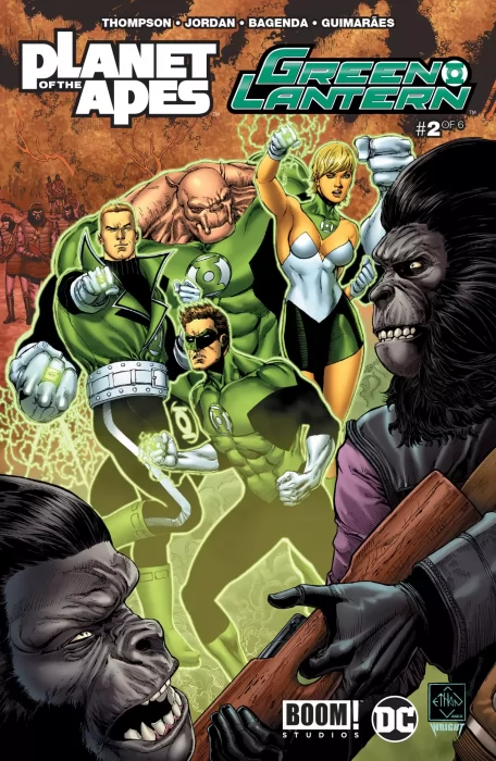 Planet of the Apes / Green Lantern (Planet of the Apes / Green Lantern #2)