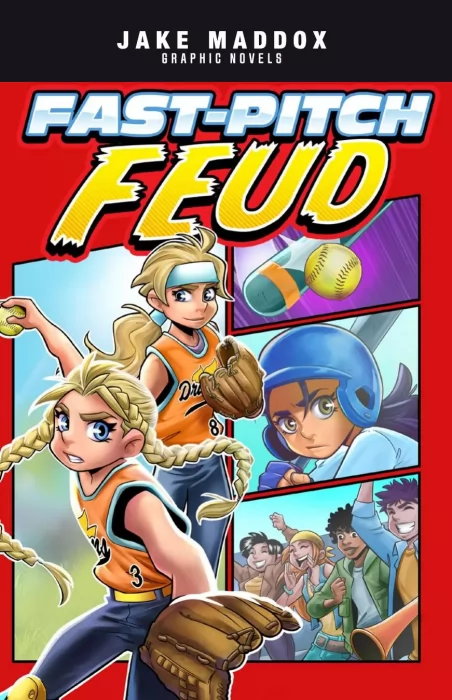 Jake Maddox Graphic Novels: Fast-Pitch Feud (Jake Maddox Graphic Novels)