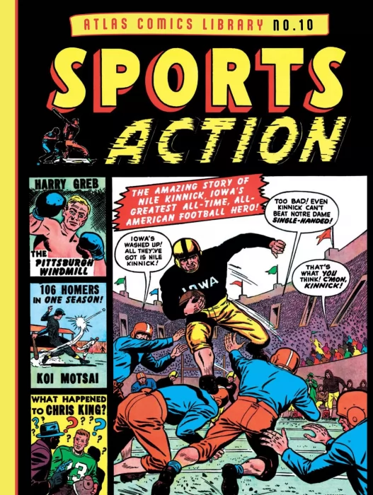 The Atlas Comics Library: Sports Action (The Atlas Comics Library #10)
